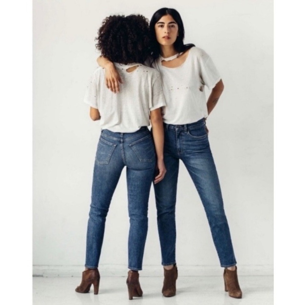 IMOGENE‎ + WILLIE Josette Dark Wash High Waisted Skinny Jeans 25